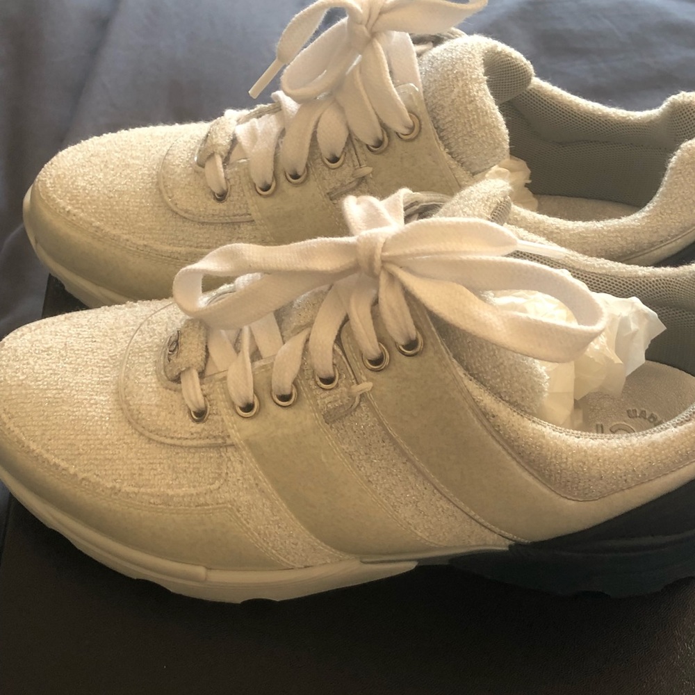 Authentic Chanel Women Sneakers - Picture 3 of 8